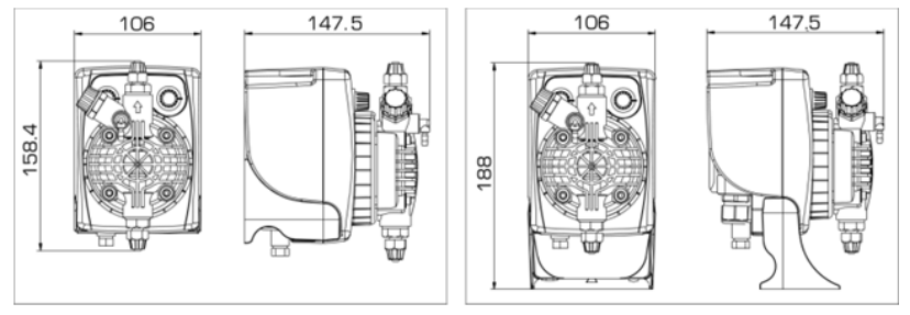 Дозировочные насосы Etatron PKX - 2 Дозировочные насосы Etatron PKX - 2