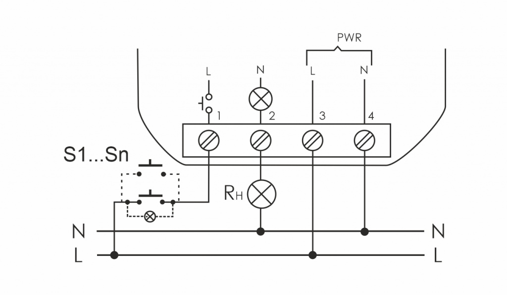Реле импульсное BIS-403 - 2
