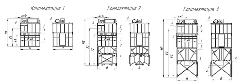 Фильтры кассетные ФК, ФКБ - 5 Фильтры кассетные ФК, ФКБ - 5