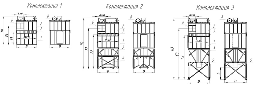 Фильтры кассетные ФК, ФКБ - 3 Фильтры кассетные ФК, ФКБ - 3