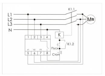 Реле контроля фаз CZF-2BR - 2