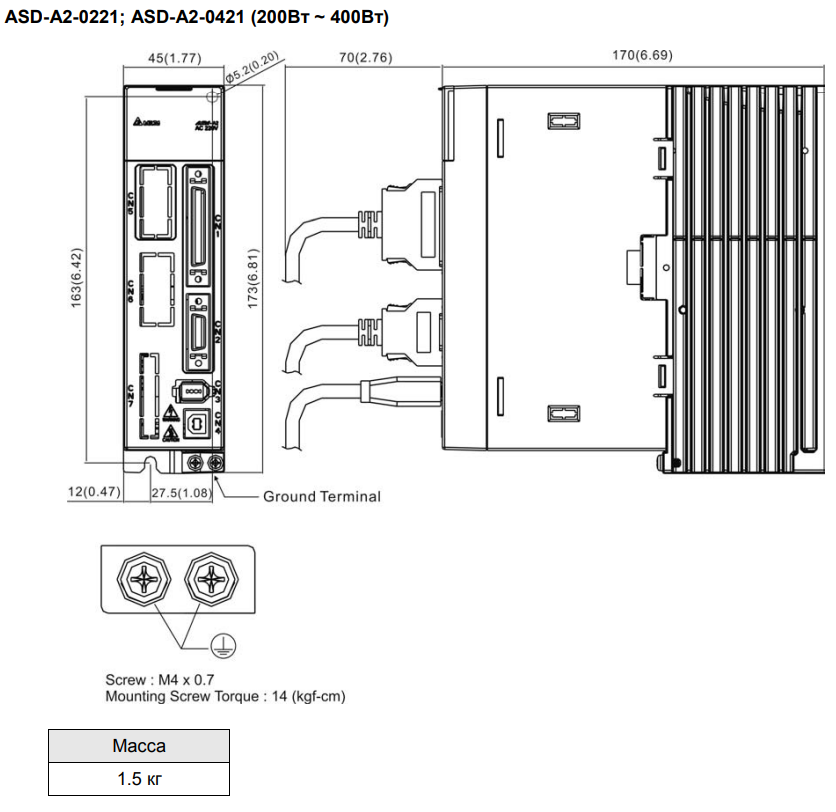 Сервоприводы ASD-A2 (2)