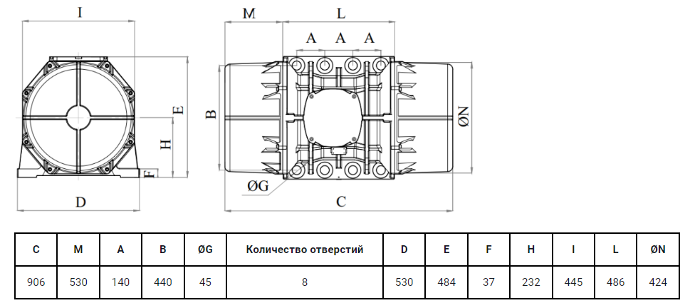 Площадочный вибратор 115/1500 380/660В - 2