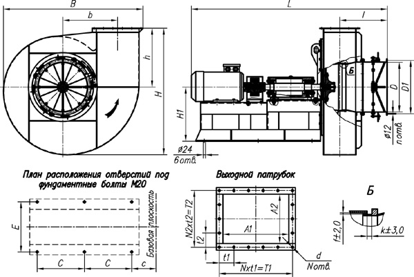Дымосос ВДН - 3 Дымосос ВДН - 3