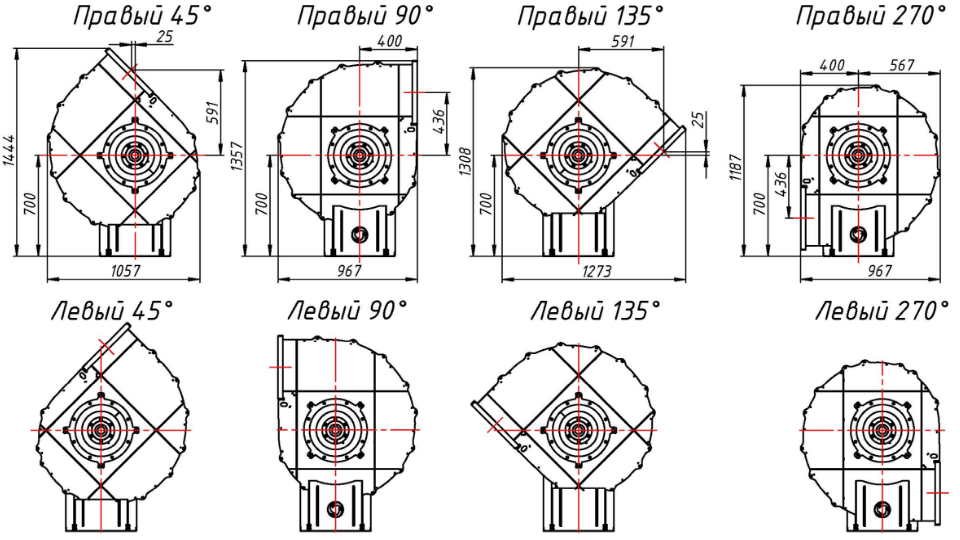 Индустриальные вентиляторы ВР 400 - 27