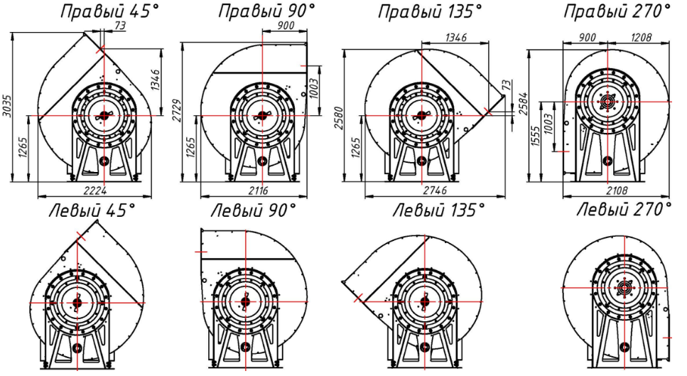 Индустриальные вентиляторы ВР 400 - 34