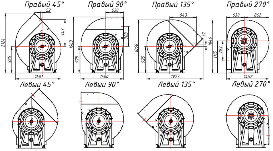 Индустриальные вентиляторы ВР 400 - 31